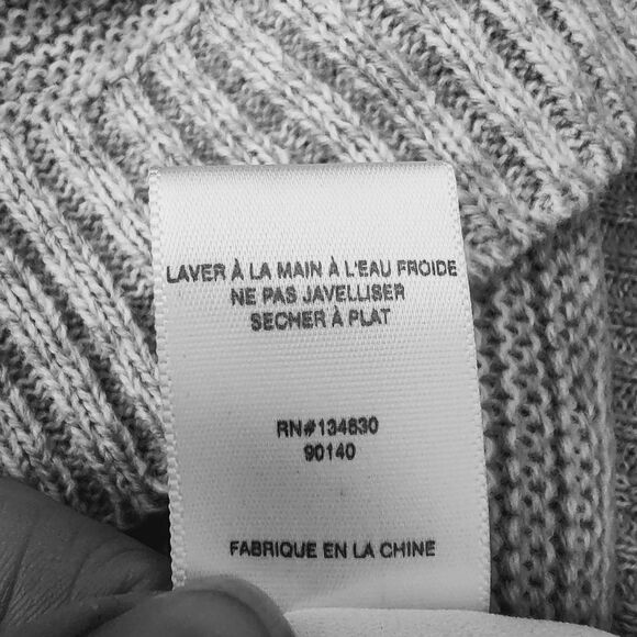 Anthropologie fringe mixed materials sweater XS - Picture 6 of 9